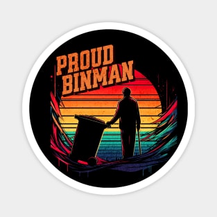 Proud Binman Untold Heroes Design Magnet